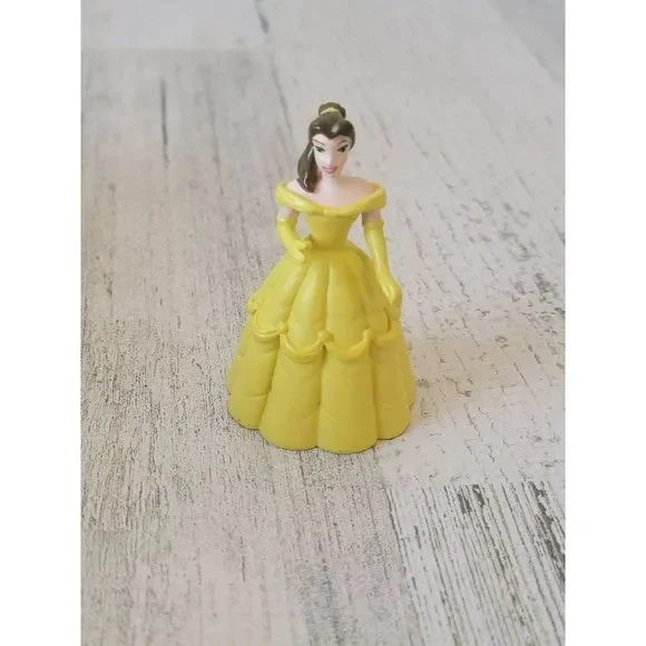 Mini bell yellow dress beauty Beast Disney Pixar toy figure - Picture 1 of 4